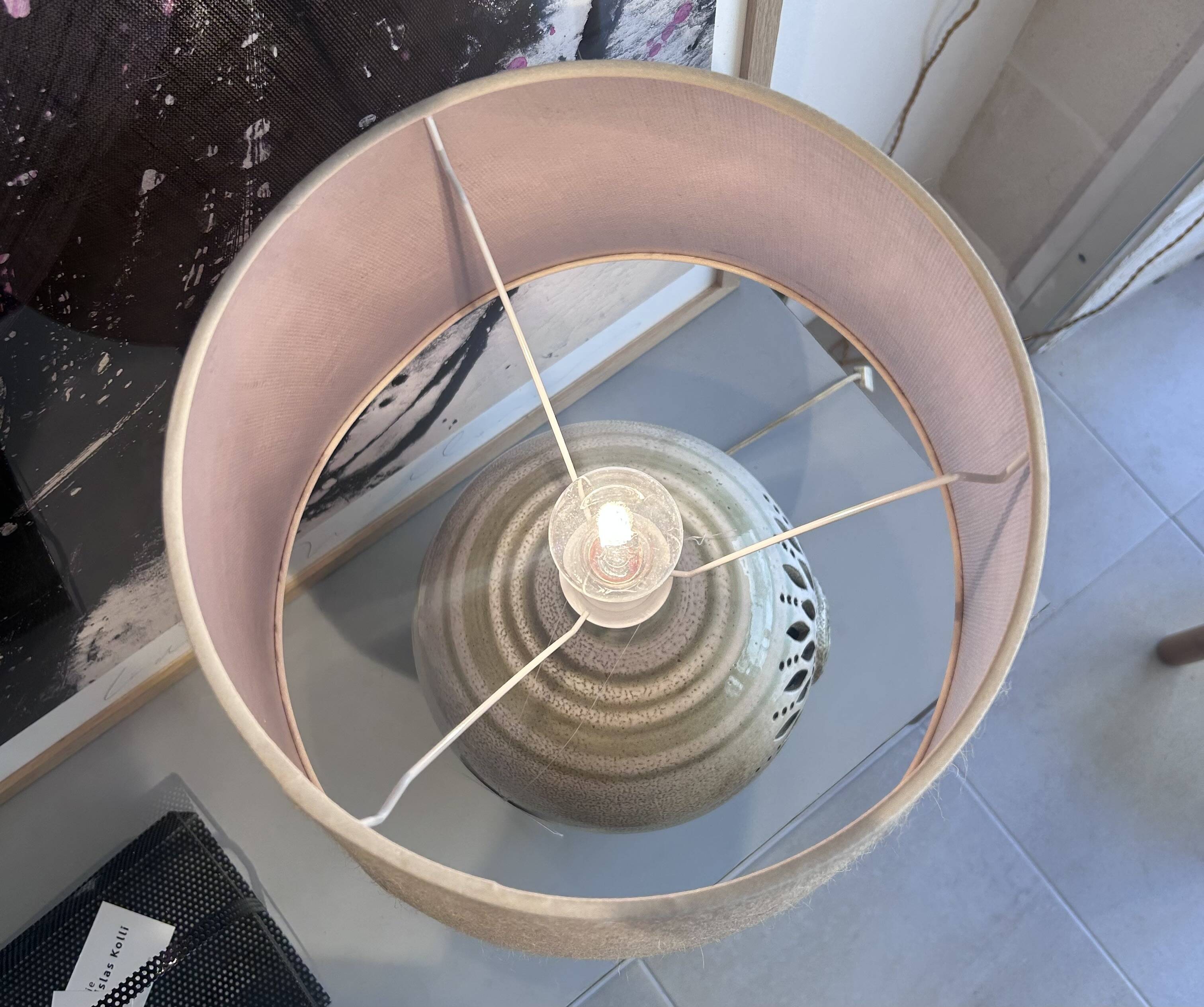 "Sun" lamp by Pierre Pissareff