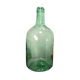 Dame Jeanne Viresa 2 liters, aqua green glass, vintage.