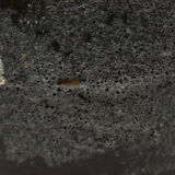 Orange red carstens fat lava vase xl west germany ceramic 7310-50