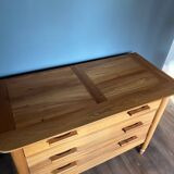 Regain chest of drawers in elm maison regain 70s/89s