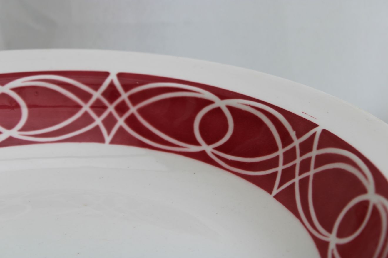 Old dish Sarreguemines