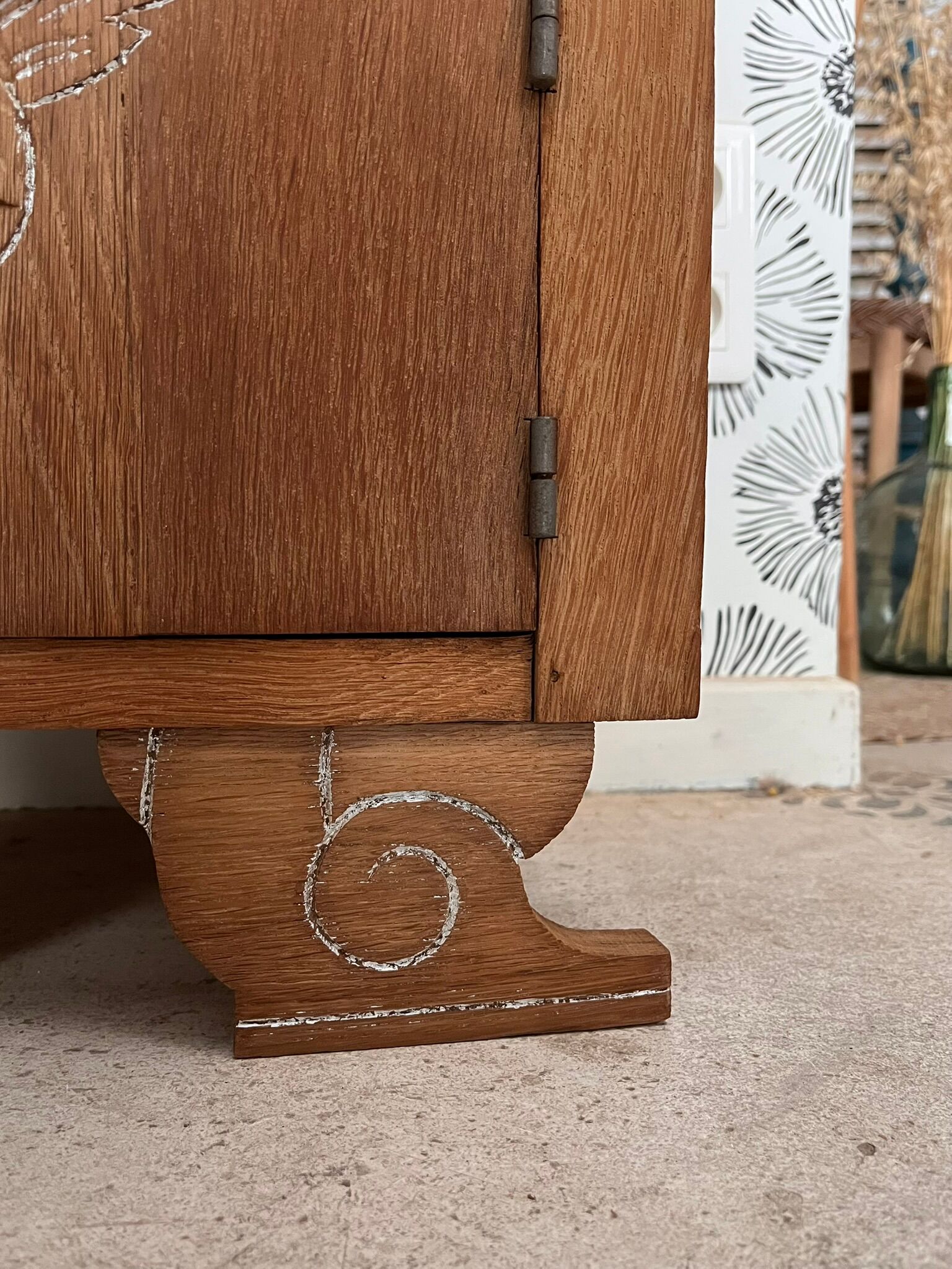 Art Deco bedside table