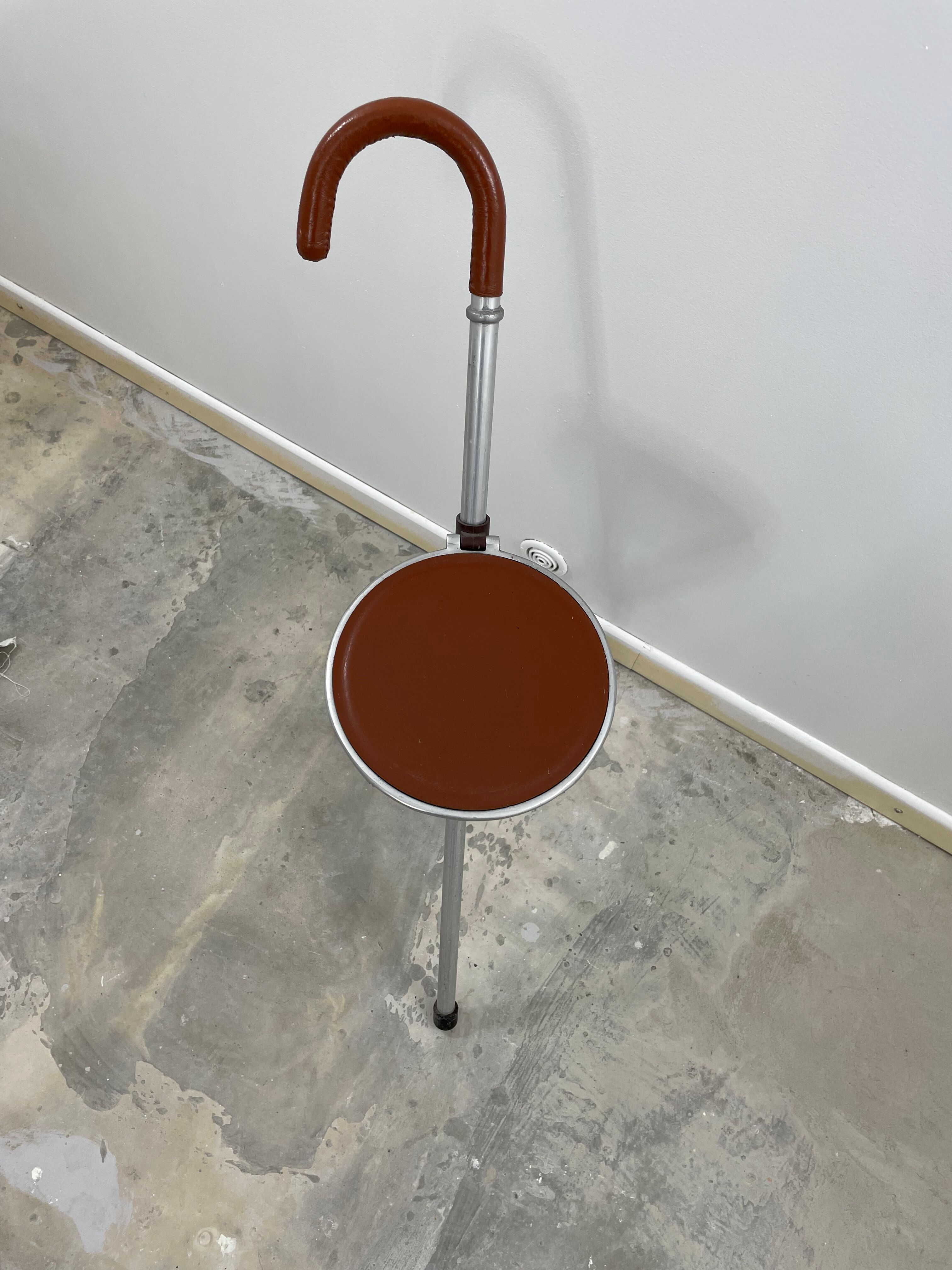 Vintage cane folding chair