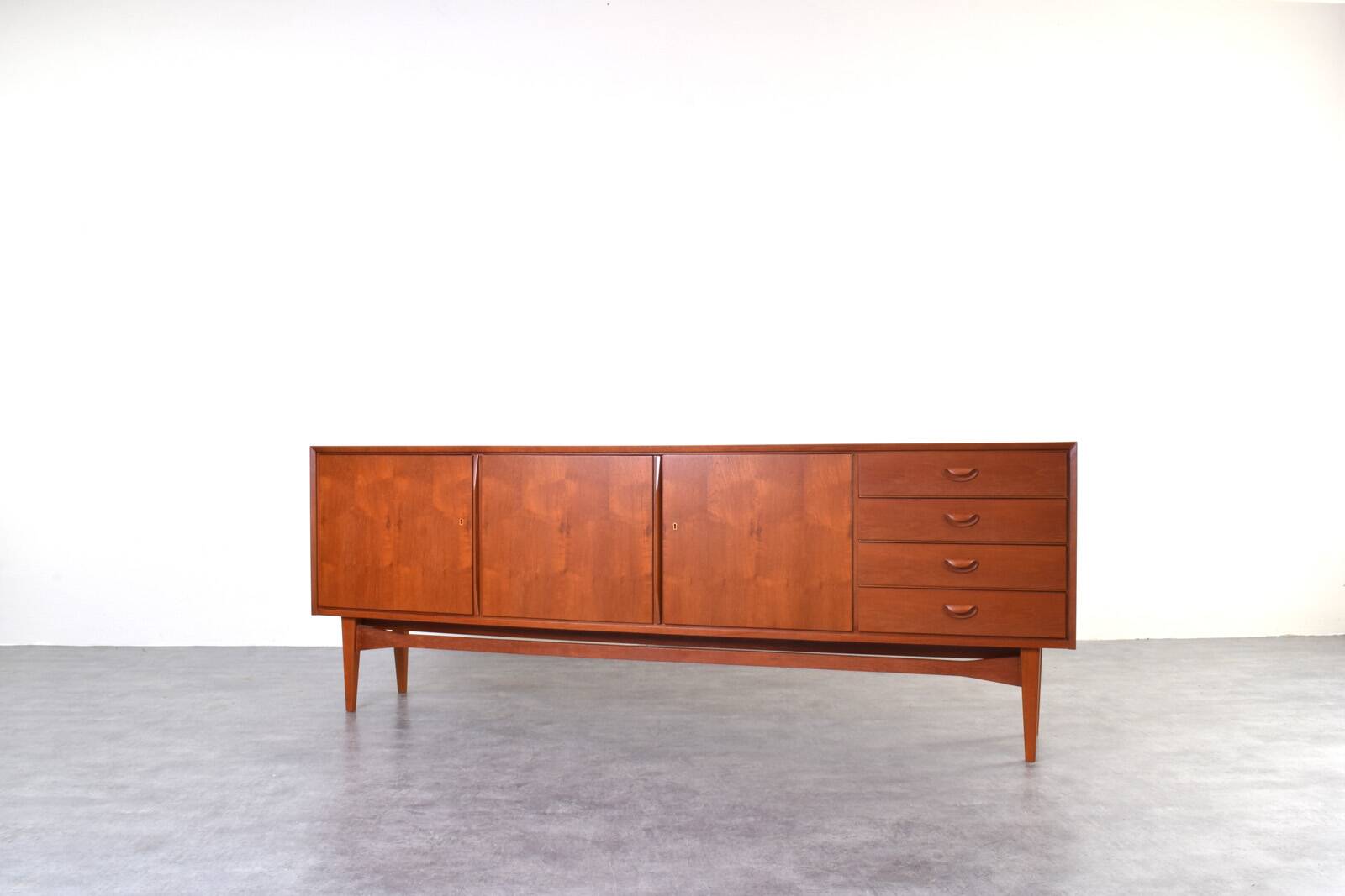 Mid-Century Teak Sideboard by Heinrich Althoff, 1960s.