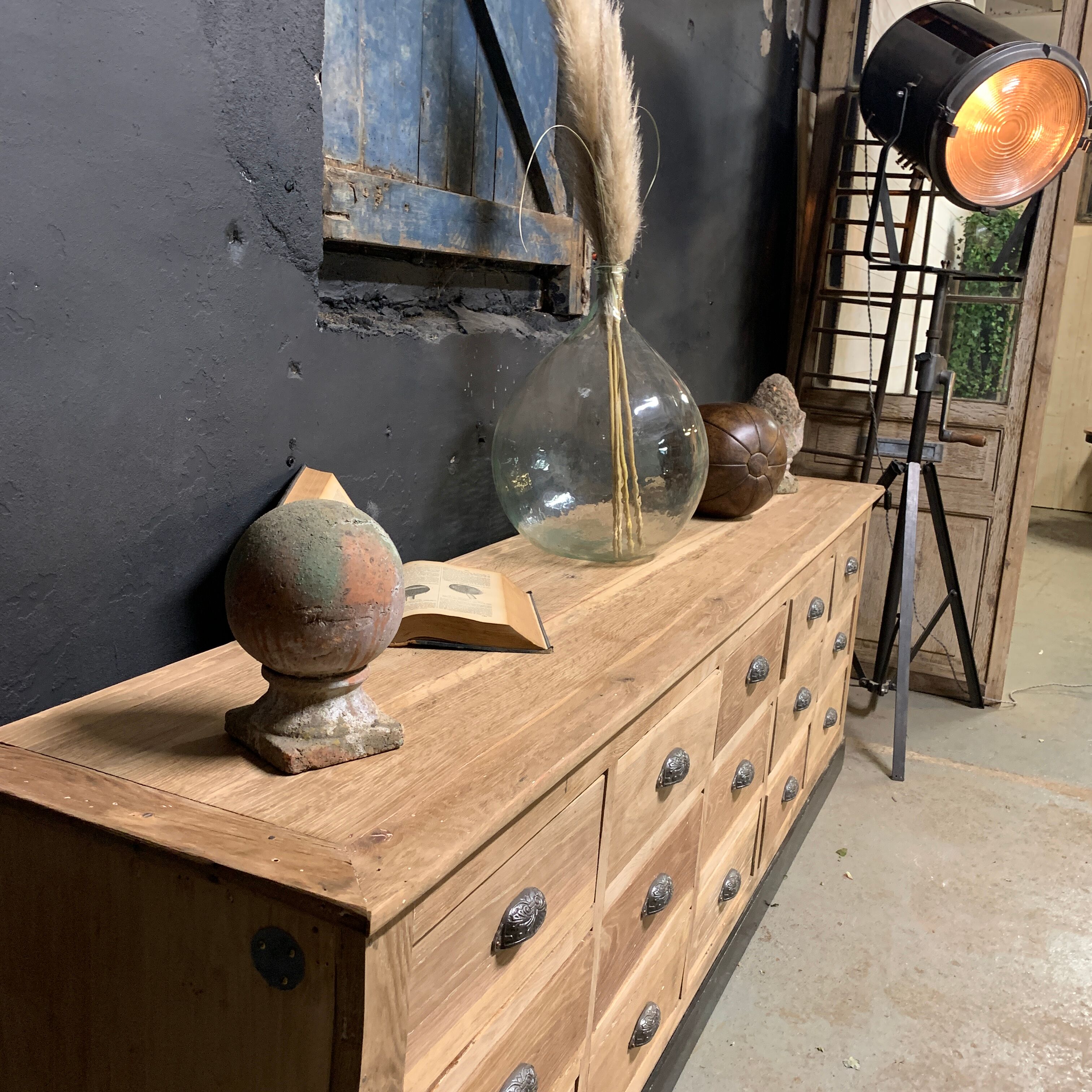 Craft furniture 15 drawers early 20th