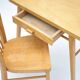 Baumann vintage desk, children's wooden desk with chair, desk with drawers.