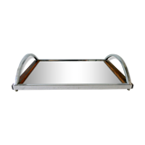 Modernist Art Deco Plateau, Mirror and Rosewood, 1930s