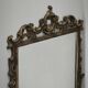 Italian Rococo Revival Gilt Metal Wall Mirror, 1950s