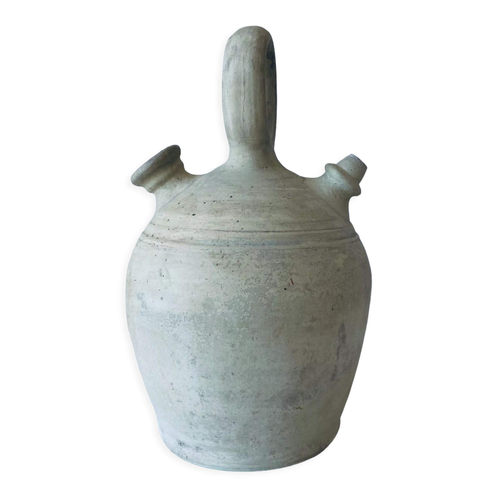 Gargoulette in white terracotta