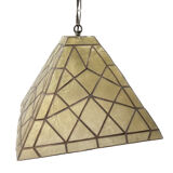Lustre en nacre et laiton