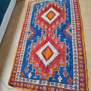 Authentic Moroccan Berber rug – 100% wool – handmade – 220 × 120 cm