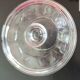 Glass salad bowl + lid