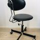 Black Leather Office chair, 1970s
