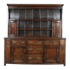 Large English antique oak kitchen cabinet / dresser from the 18th century