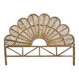 Wicker headboard
