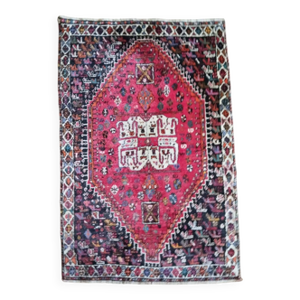 Handmade Persian Shiraz rug 168x111cm