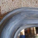 Old patinated mirror - 71x53cm