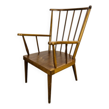 Fauteuil éventail Baumann années 60