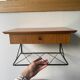 Vintage floating wall shelf in Norwegian teak, 1960s