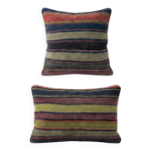 Set of 2 vintage kilim cushion covers 41x51 cm