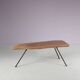1950s Tree trunk coffee table in Aubock style from Austria