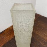 Translucent granite glass vase