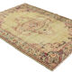 Anatolian handmade vintage rug 253 cm x 181 cm