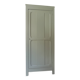 Armoire parisienne vintage 1 porte vintage réenchantée en verts de gris