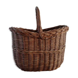 Old wicker basket