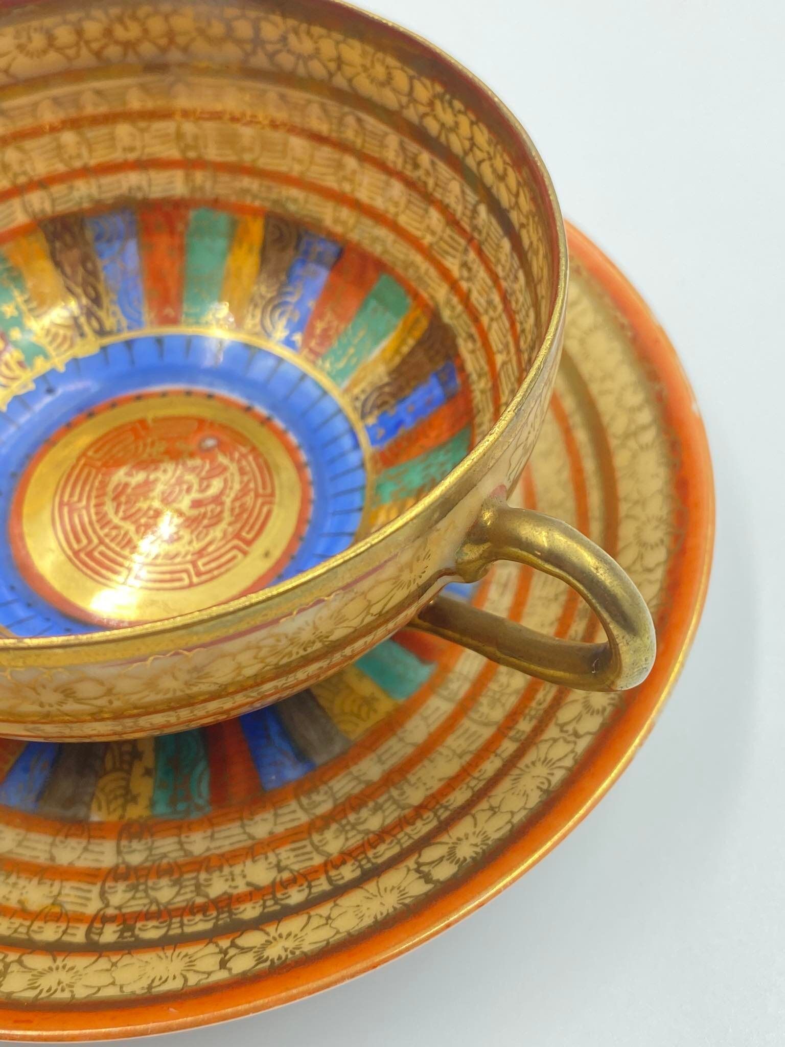 Japanese tea/lunch service before 1950