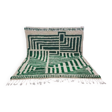 Tapis marocain de oued zam fait main taille 150 x 250 cm