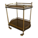 Vintage serving cart from the 1970s/80s