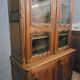 Two-body buffet-library from the Louis XV period, made of solid oak.
