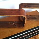 Czech Decorative Shelves attributed to Ludvik Volak , 1960s, Set of 3