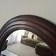 Miroir ovale vintage années 60/70 69*54 cm