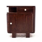 Pair of art deco bedside tables, Poland, 1950s, renovated