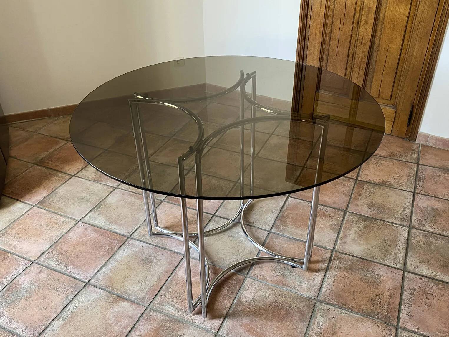 Table La Metal Arredo Paderno. 1970. Space age