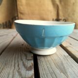 Old Bowl Digoin Sarreguemines Blue