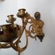 Neo gothic candlestick sconce