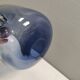 Beautiful and rare Safir vase by Per Lütken for Holmegaard Denmark 1962.