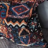 Bohemian kilim style cushion