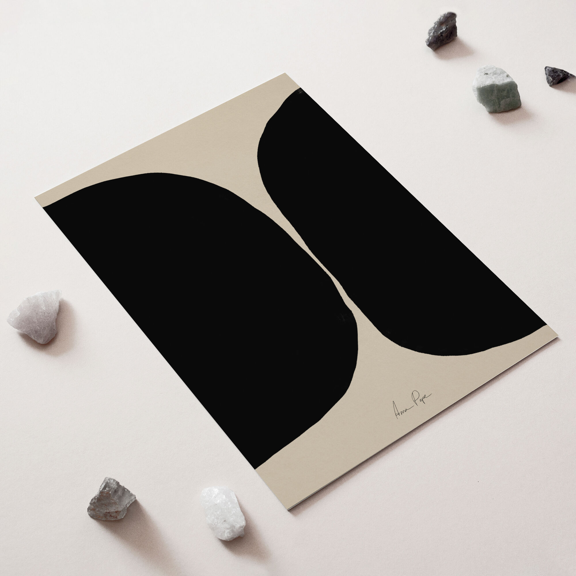 Abstract giclee art print, 50x70cm