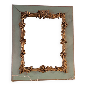 Miroir ancien de style - stuc