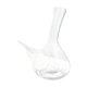 Spanish glass porron pitcher