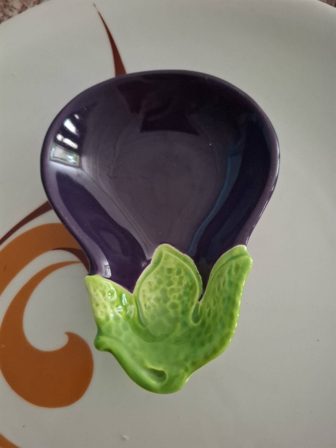 Duo of firm vegetable ceramic bowls