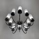 Space Age design chandelier from the 70s