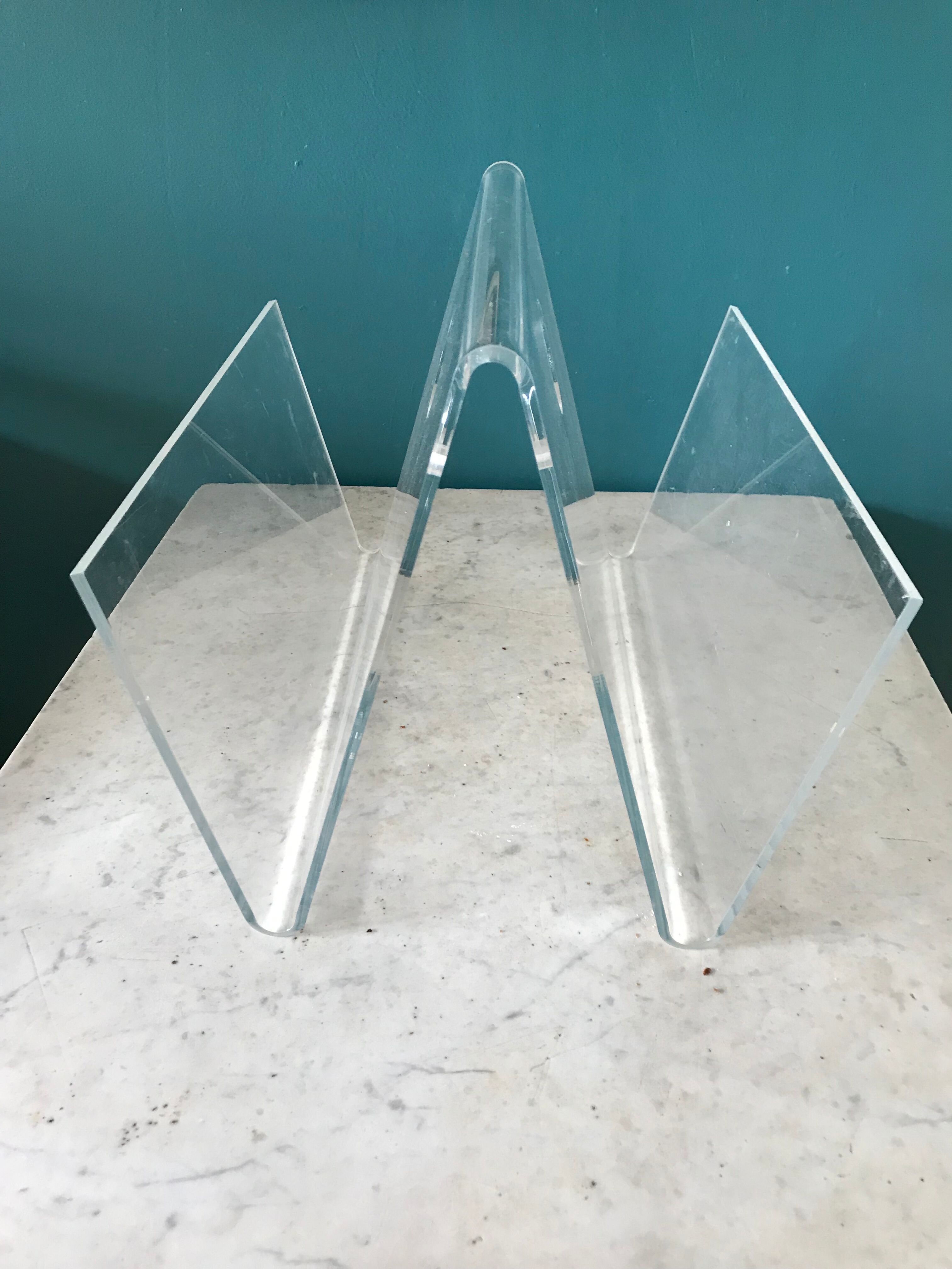 Vintage magazine holder