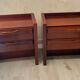 Pair of vintage Scandinavian bedside tables