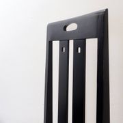 Pair of high-back chairs 'Ingram' by Charles Rennie Mackintosh for Cassina, 1980s