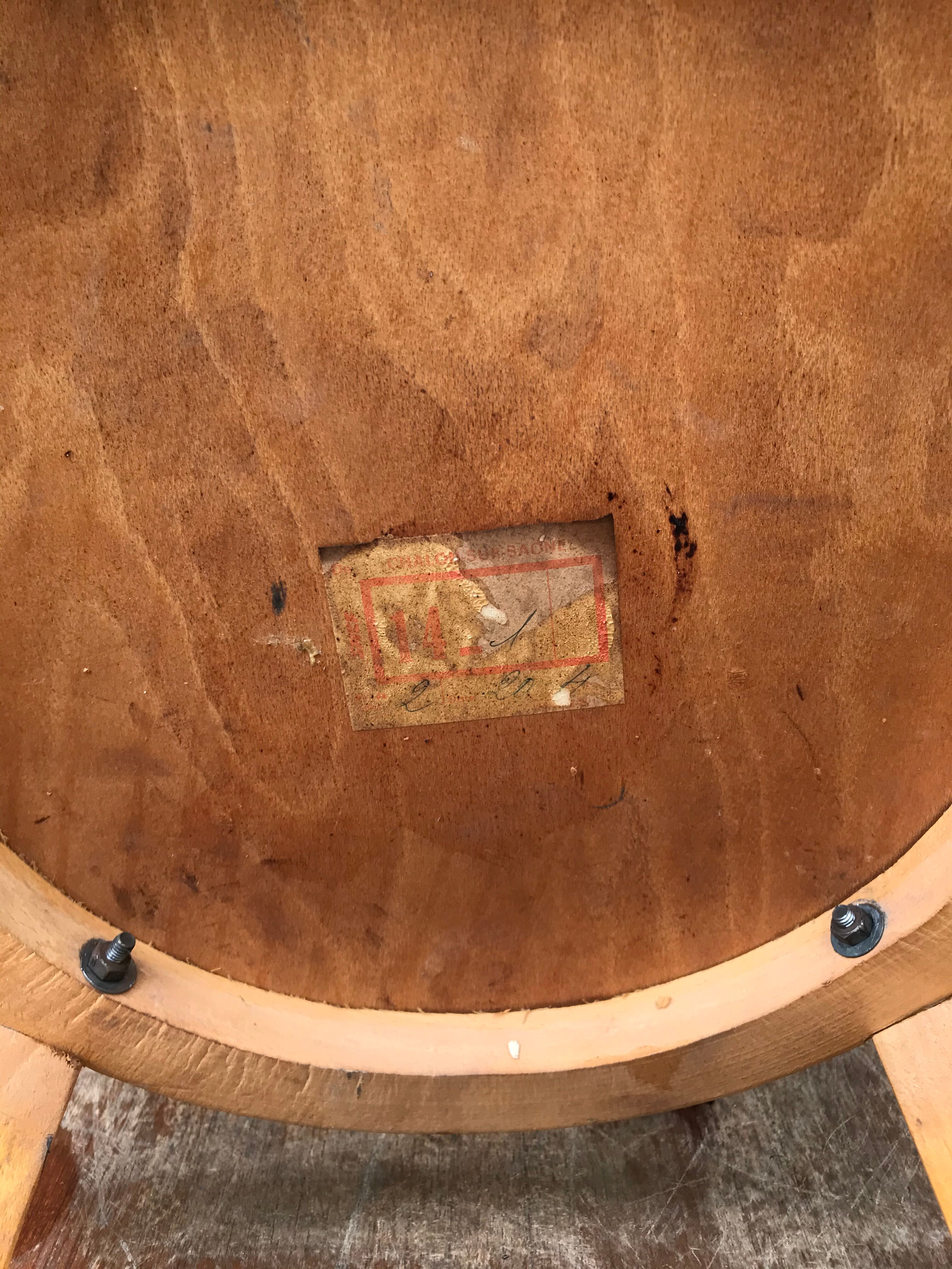 Old bistrot wood chair 70s